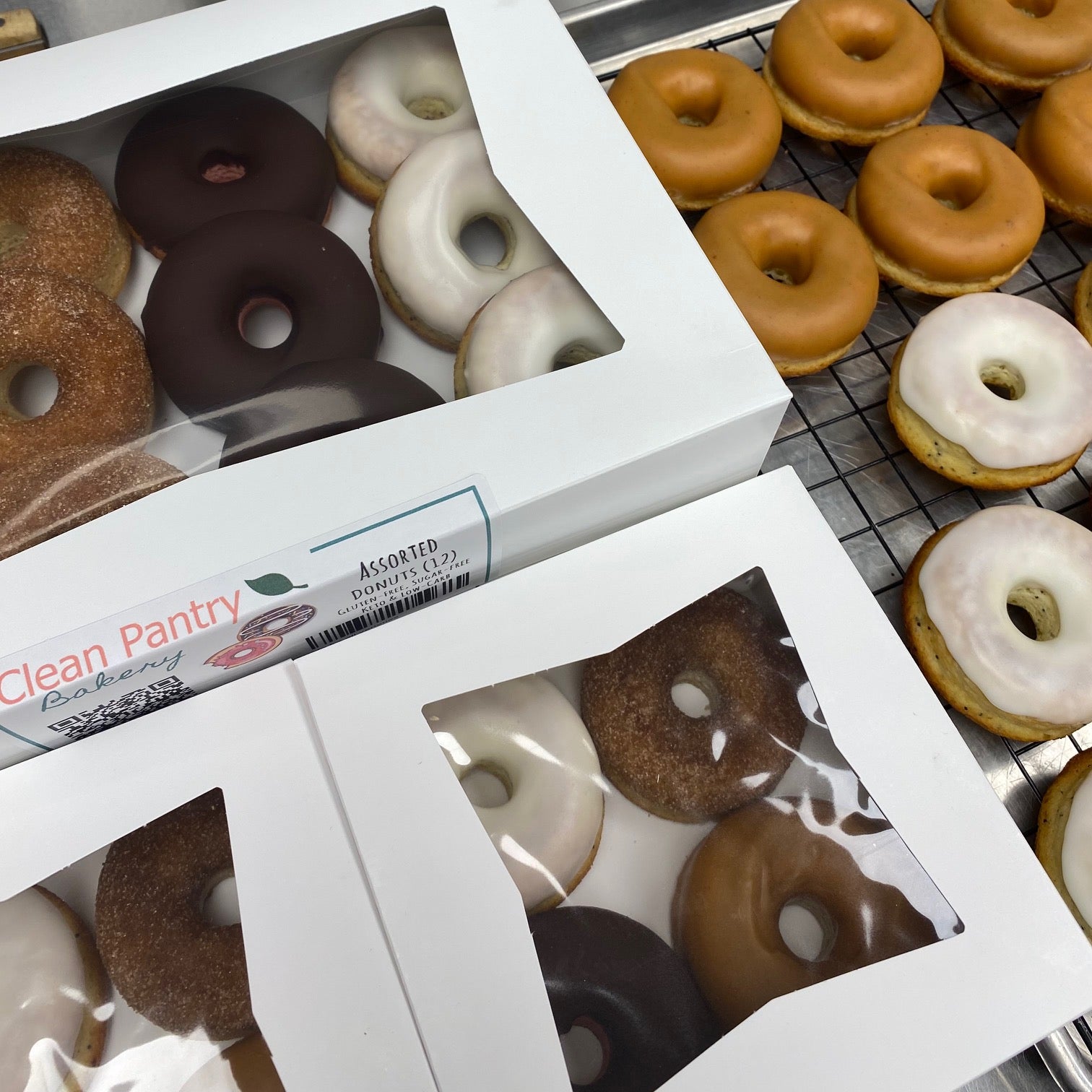 Assorted Donuts - Gluten-Free, Keto / Low-Carb & Sugar-Free